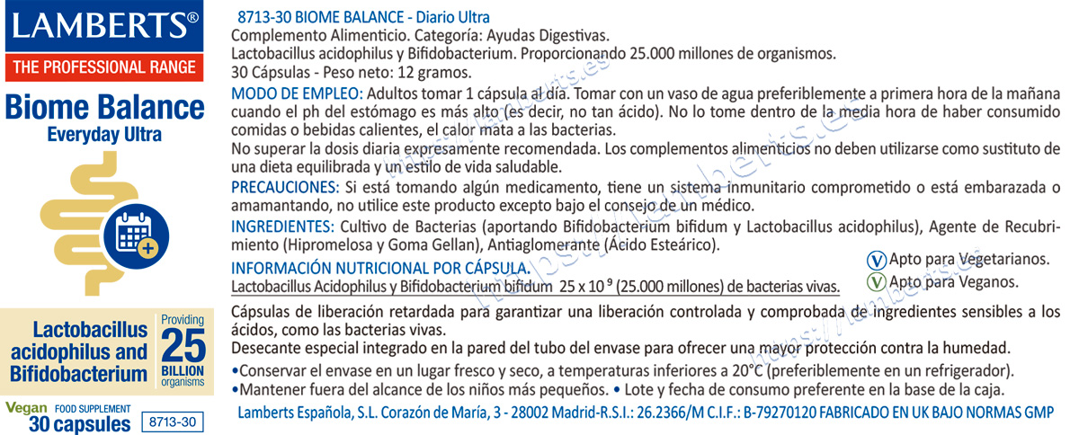 Biome Balance Everyday Ultra (Diario Ultra) — imagen 2