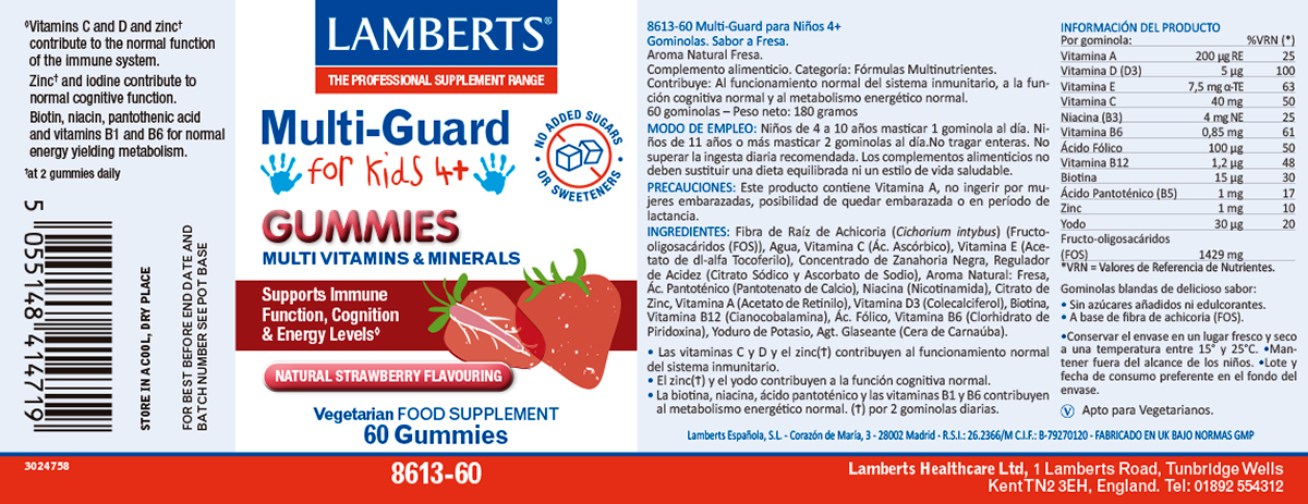 Multi -Guard for Kids. Gominolas. — imagen 2