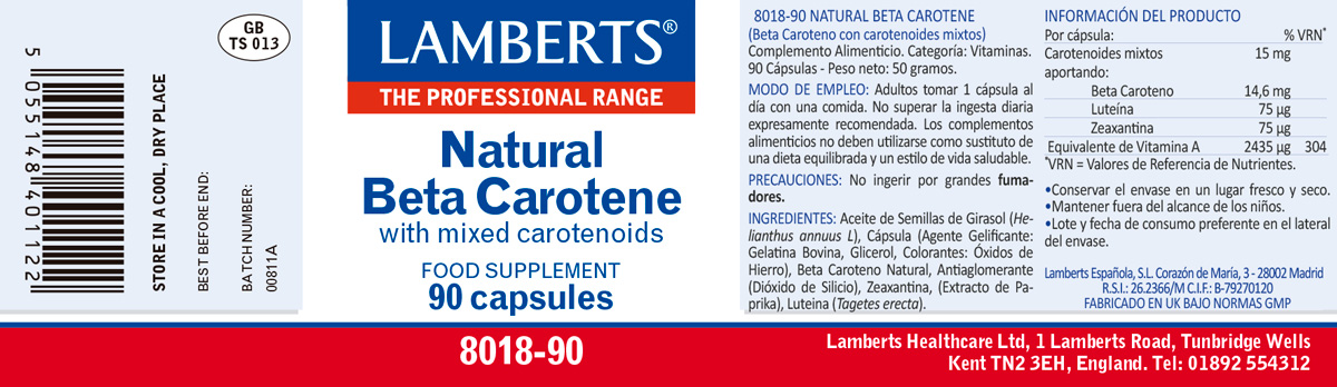 Betacaroteno Natural — imagen 2