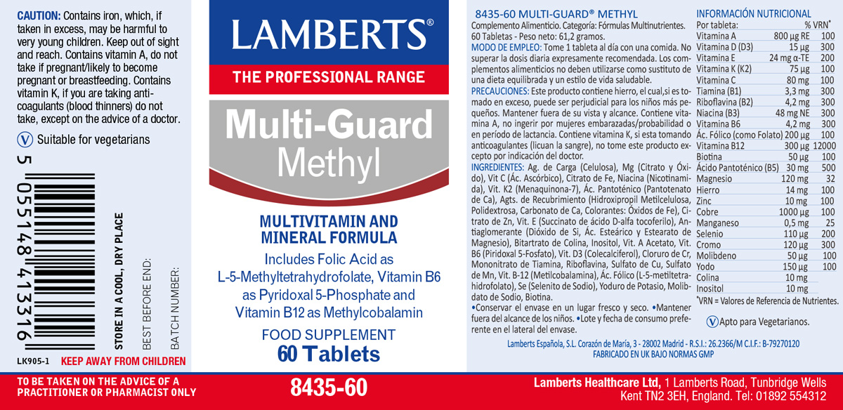 Multi-Guard® Metil. Sin Calcio. — imagen 2